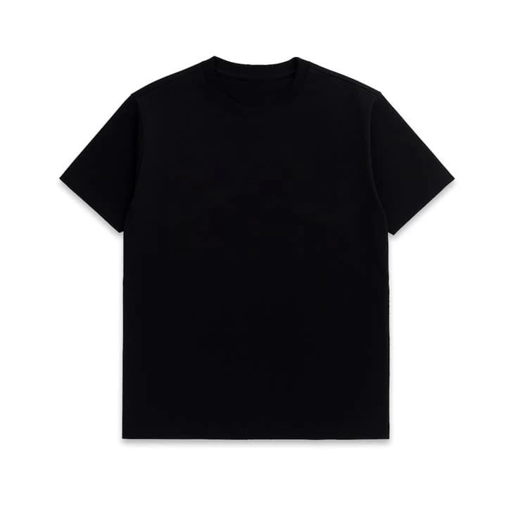 BLANK BLACK TEE